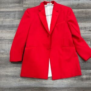 Andrew Fezza Red Blazer